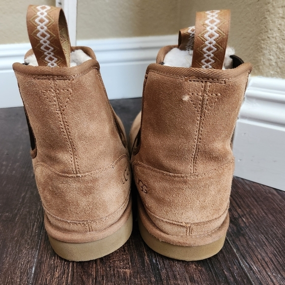 UGG Neumel Chelsea Men\'s Classic Boots Chestnut Brown Size 13 USED CONDITION main image 2